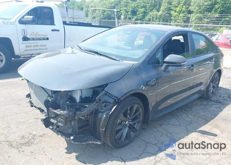 2025 Toyota Corolla Hybrid Se from USA, damaged, VIN JTDBDMHE2S3019087